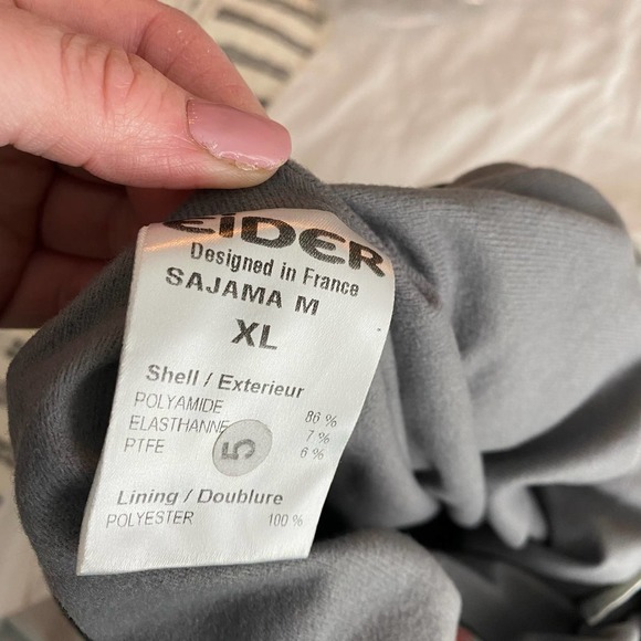 Women's Eider Grey & Black Gortec Snow Bibs, Skiing/Snowboarding-XL - Picture 3 of 14